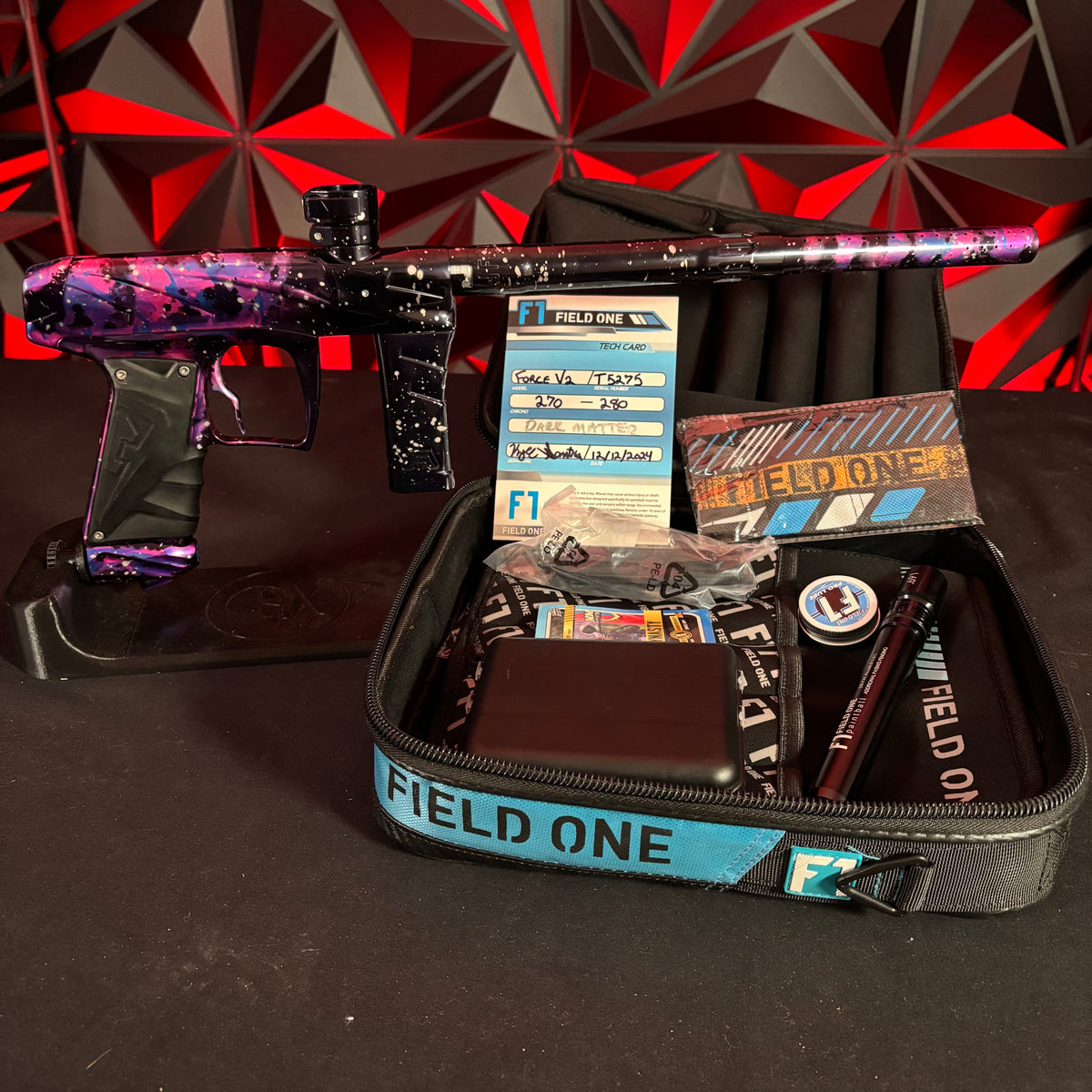 Used Field One Force V2 Paintball Gun - Dark Matter