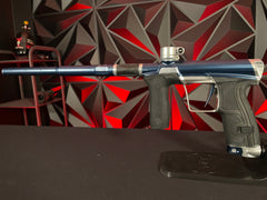 Used Planet Eclipse CS2 Pro Paintball Gun - Blue Lightning w/ 3 FL Backs