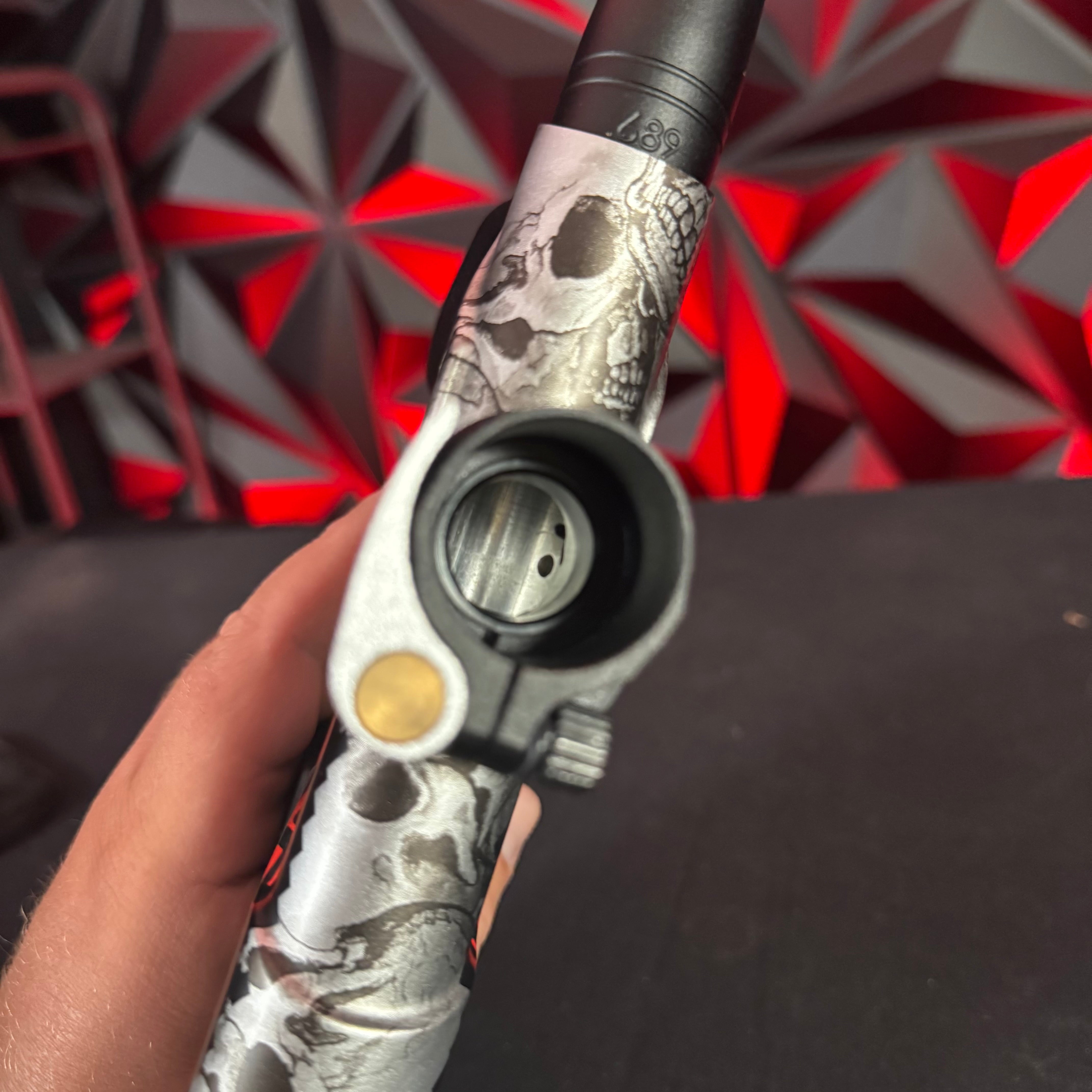 Used Empire Axe Pro Paintball Gun - LE Empire Skulls