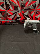 Used DLX Luxe X Paintball Gun - Dust Silver w/ Black Freak XL Barrel