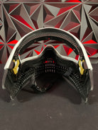 Used JT ProflexX Paintball Mask - Black/White w/ Chin Strap