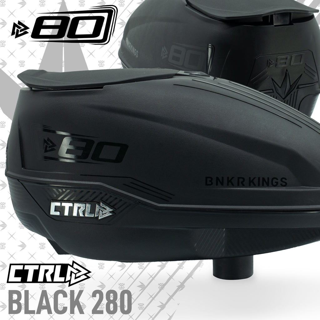 Bunkerkings CTRL Paintball Loader - Black 280