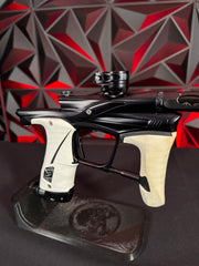 Used Planet Eclipse Lv1.6 Paintball Gun - Midnight w/Shaft FR Barrel Back w/Custom Anno Core Tip (Silver Black Splash)