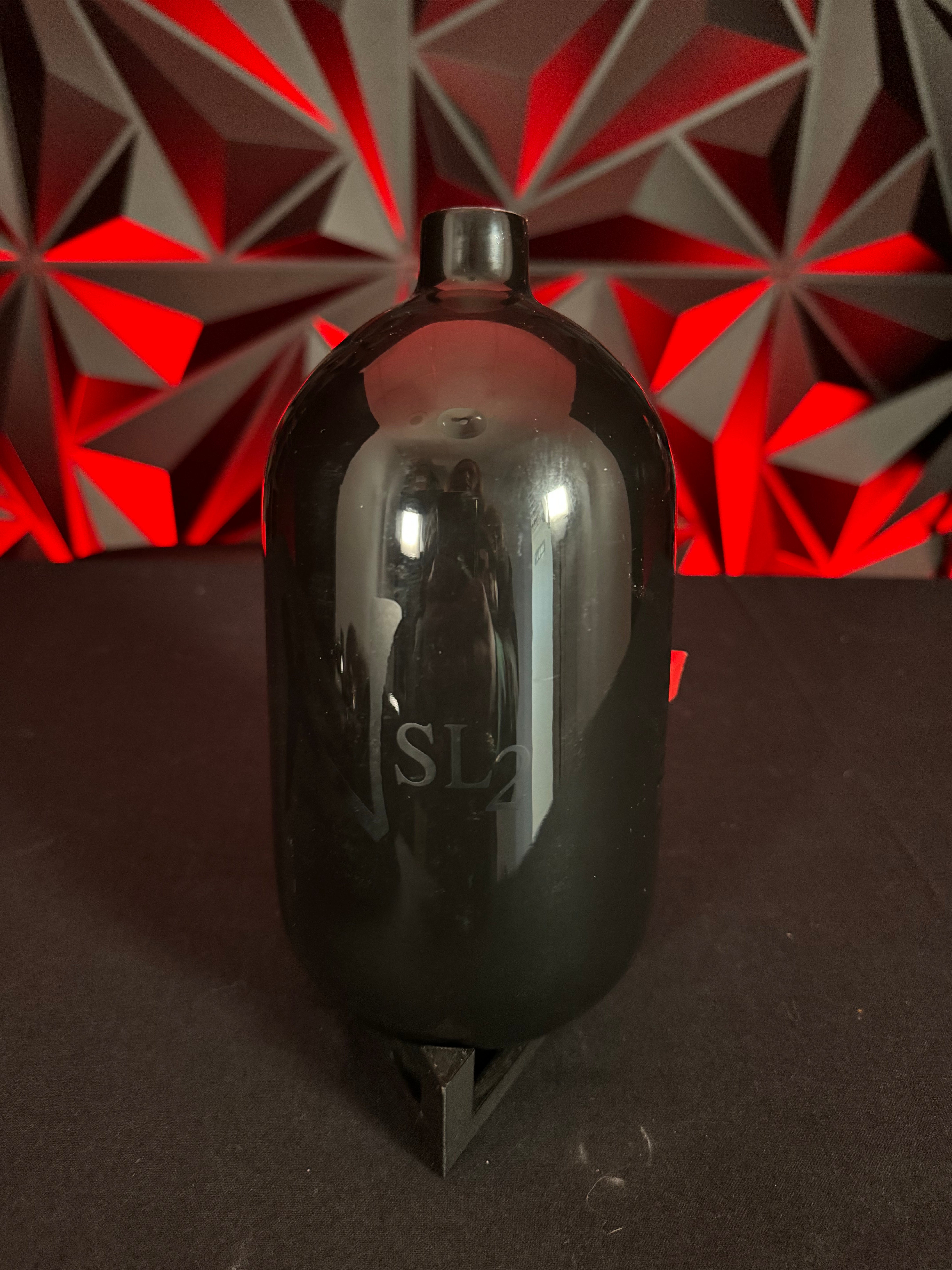 Used Ninja SL2 68/4500 Paintball Tank - Black/Black *Bottle Only*