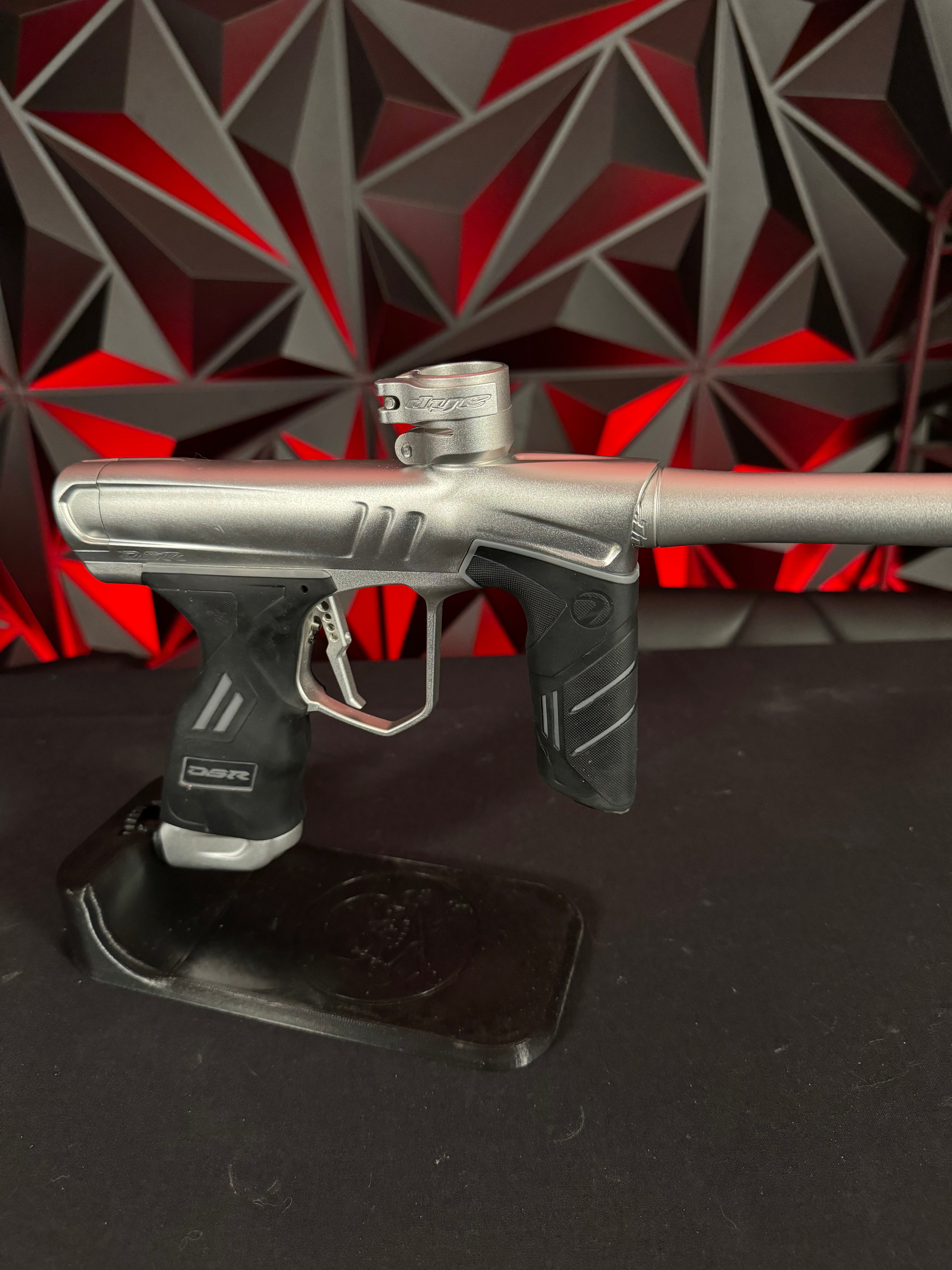 Used Dye DSR+ Paintball Gun - Dust Silver