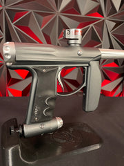 Used Empire Axe Paintball Gun - Dark Grey/Silver w/Redline Board