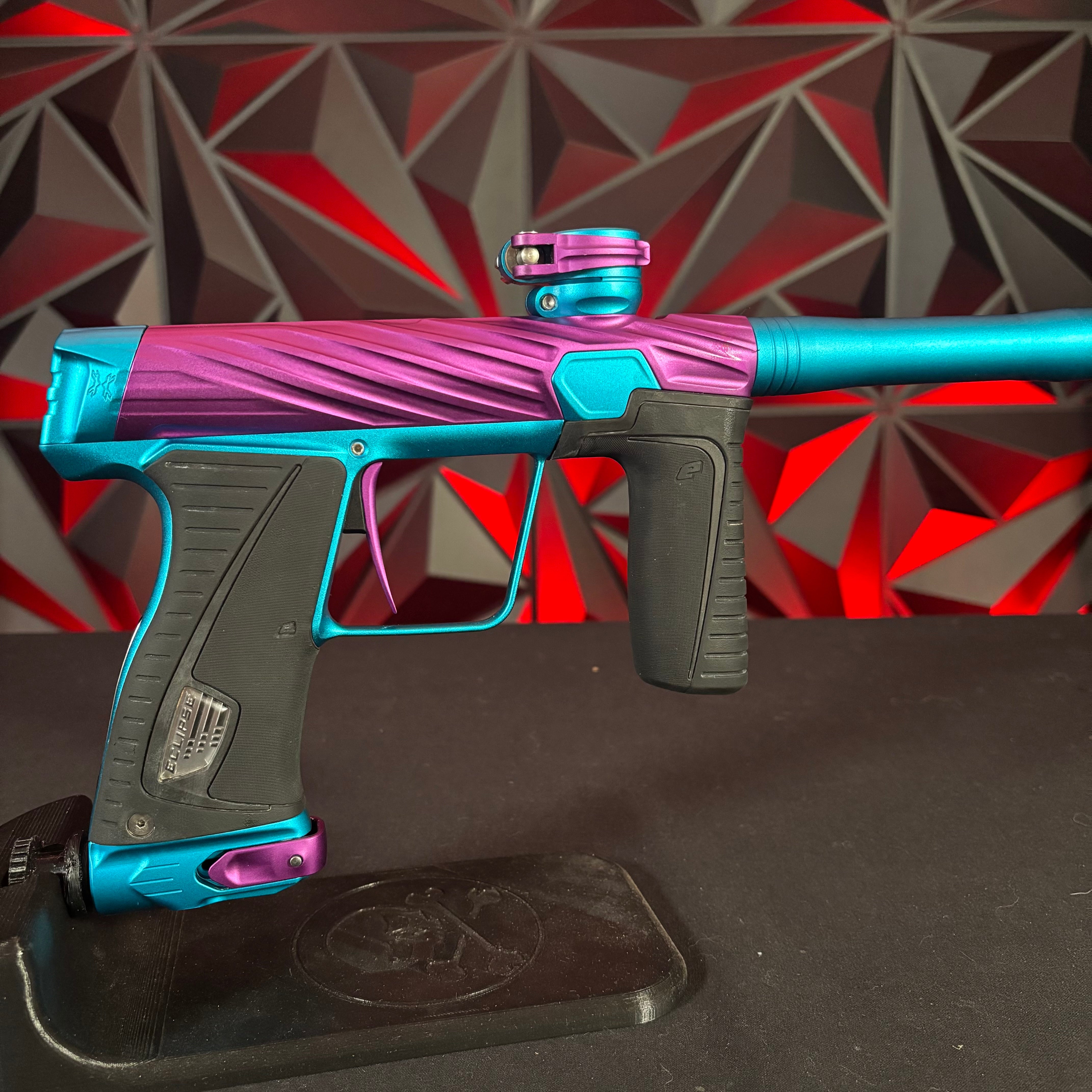 Used Planet Eclipse/HK Army Orbit 180R Paintball Gun - Amped (Purple/T