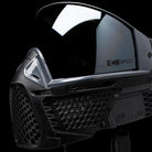 Carbon ZERO Pro Paintball Mask - Less Coverage - Graphite