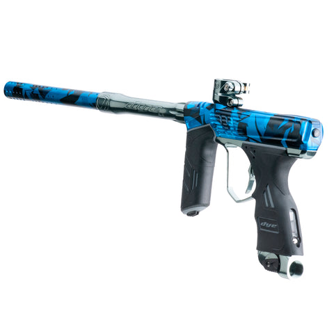 Dye DSR+ LE Icon Paintball Gun - Shattered Cyan