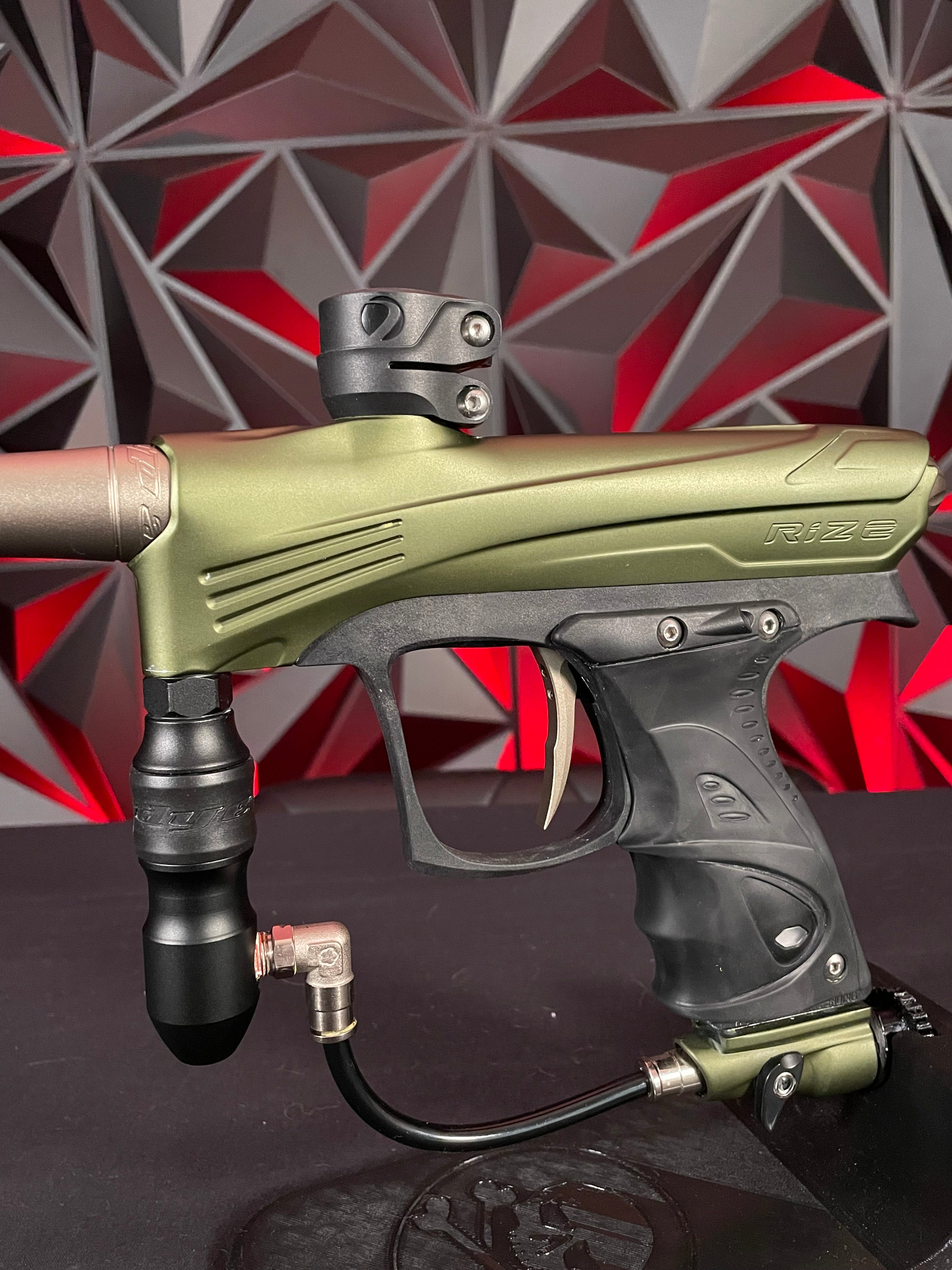 Used Dye CZR Paintball Marker- Olive/Tan