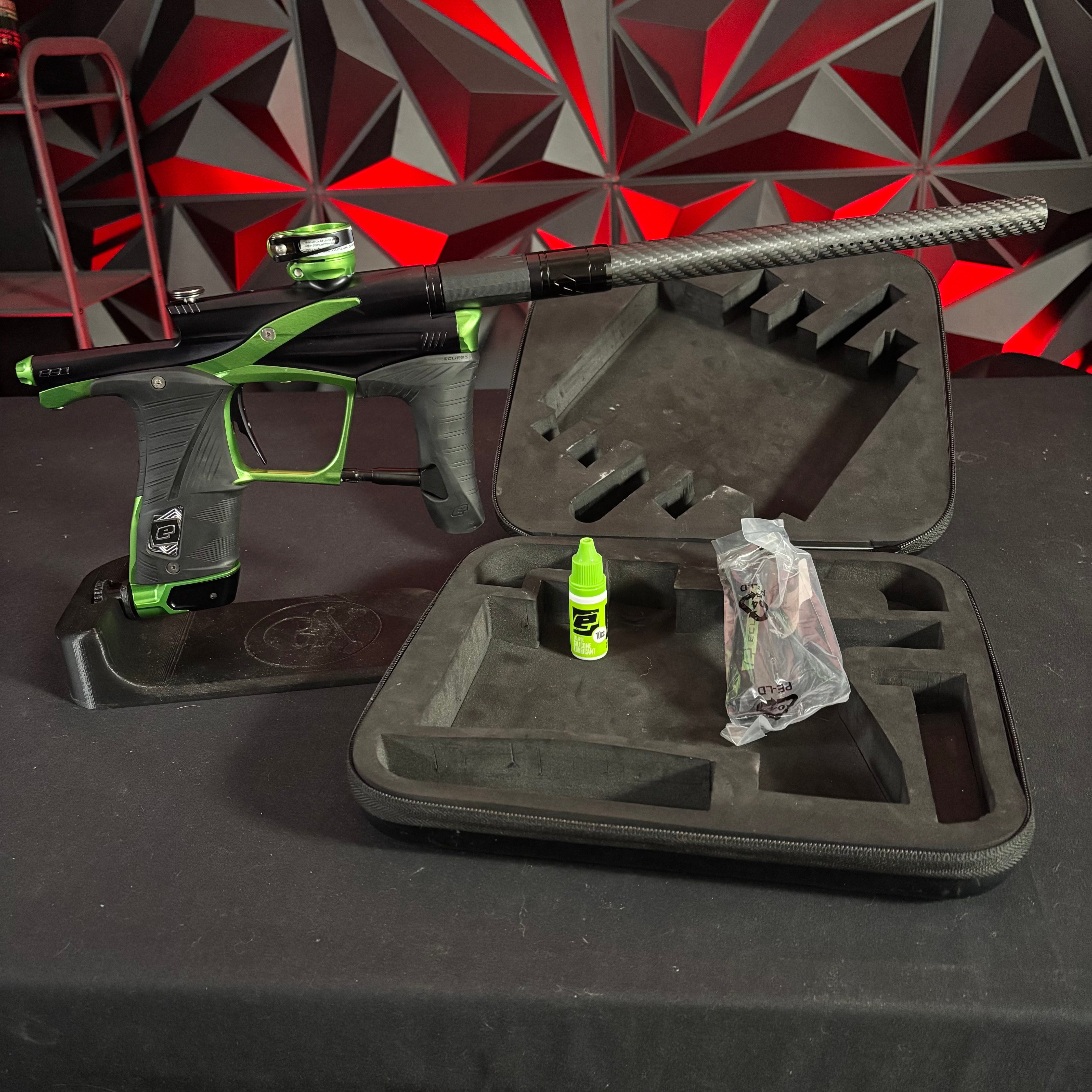 Used Planet Eclipse Lv1.6 Paintball Gun - Black/Green
