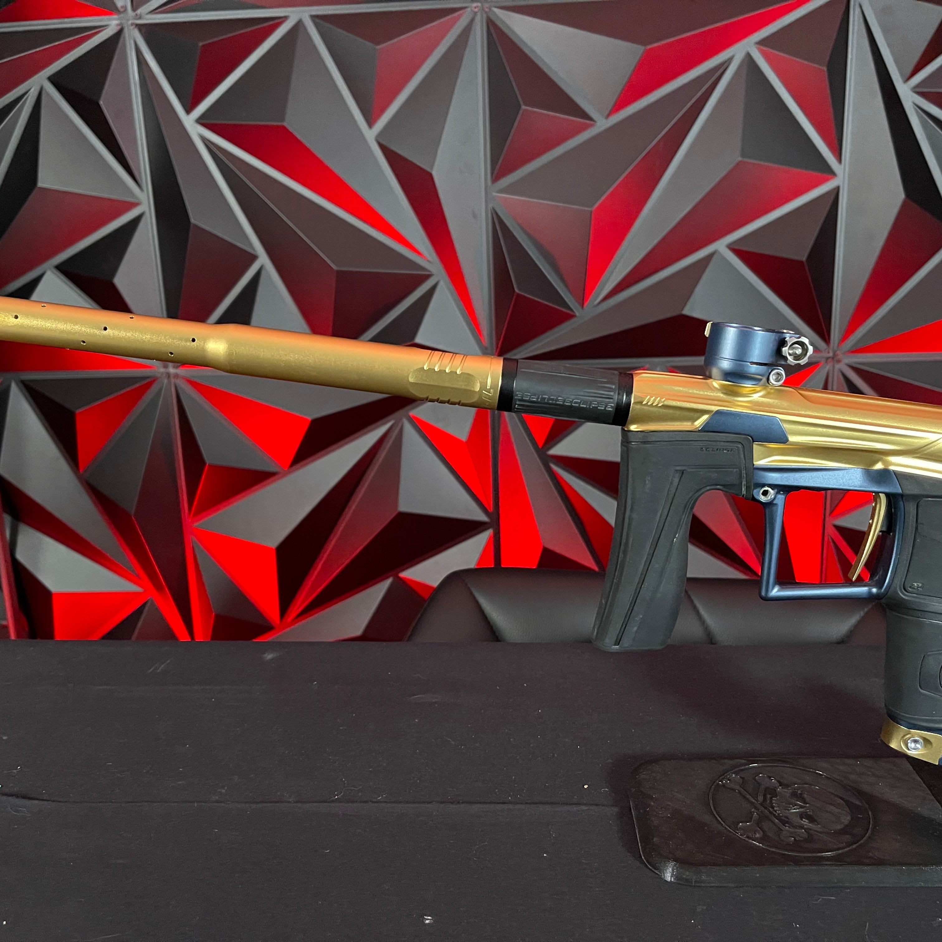 Used Planet Eclipse Geo 4 Paintball Gun - Gold/Blue