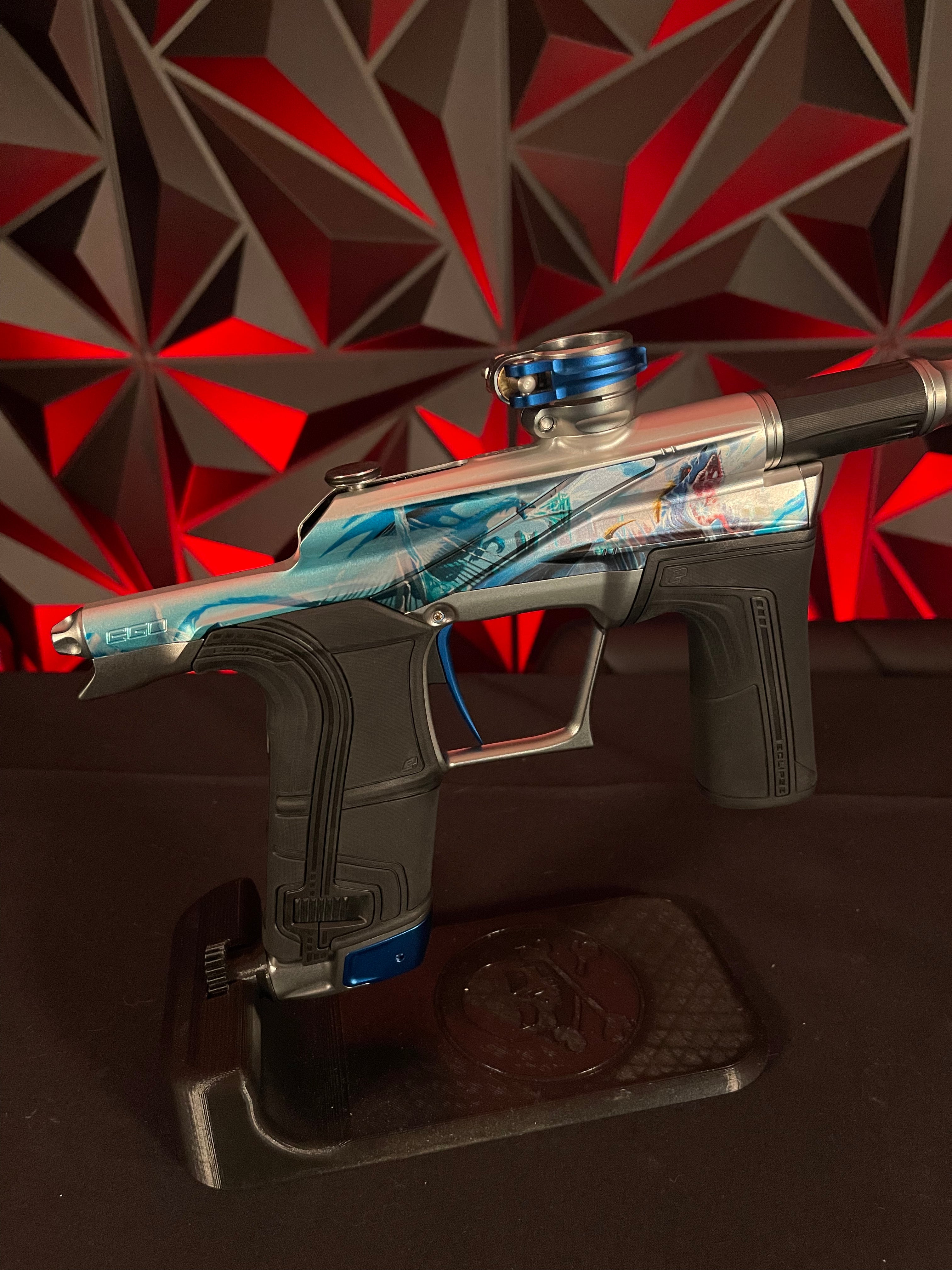 Used Planet Eclipse LV2 Paintball Gun - LE Ice Dragon