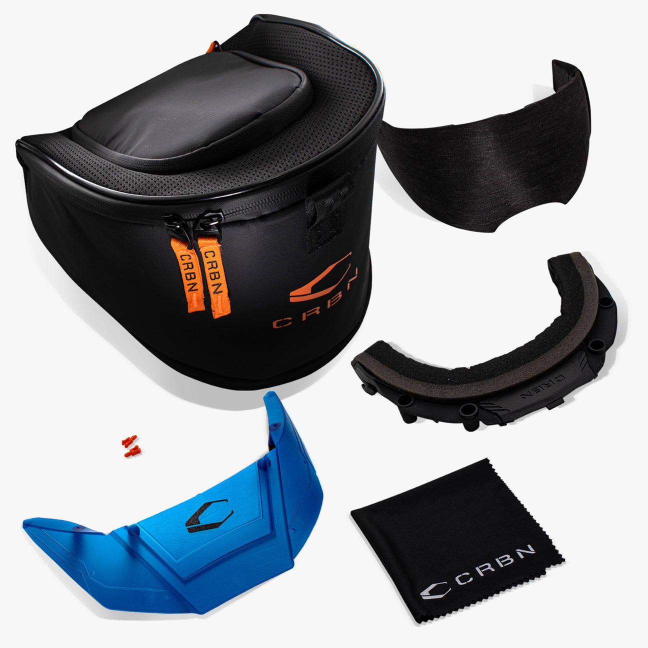 Carbon ZERO Pro Fade Paintball Mask - More Coverage - Indigo