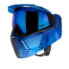 Carbon ZERO Pro Fade Paintball Mask - Less Coverage - Indigo