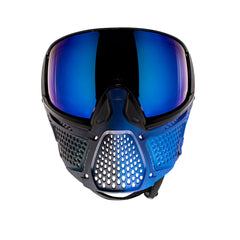Carbon ZERO Pro Fade Paintball Mask - More Coverage - Indigo