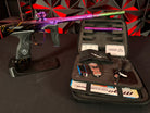 Used Dye M3+ Paintball Marker - Polished Black/Purple/Green Splash (Kawasaki)