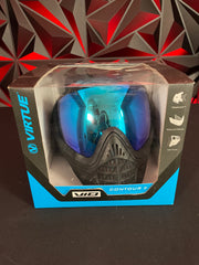 Used Virtue Vio Contour 2 Paintball Mask - Graphic Black w/Soft Goggle Bag