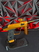 Used DLX Luxe 1.5 Paintball Gun - Polished Orange/Black w/2.0 Bolt