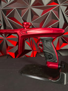 Used DLX Luxe TM40 Paintball Gun - Dust Red / Gloss Red w/Infamous Deuce Trigger