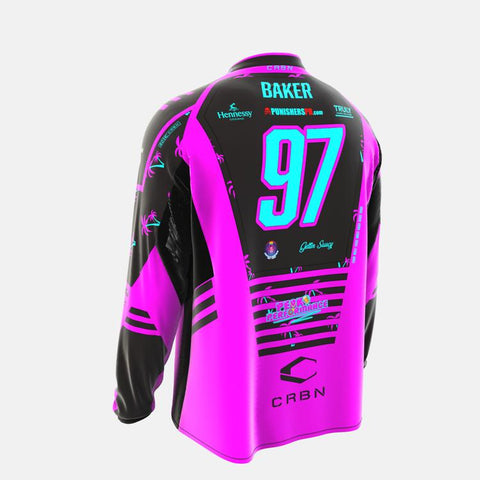 Carbon SC Custom Paintball Jersey - Peak Performance 2024 (CUSTOMIZE YOUR NAME & NUMBER!)