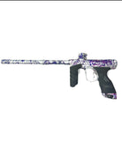 Dye DSR+ Paintball Gun - LE Polished Silver Purple/Blue Splash