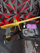 Used Virtue Luxe X/Virtue Ace Paintball Gun - Gold w/ SSC Bolt