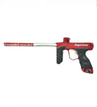 Dye DSR+ Paintball Gun - LE "Supreme" Dust Red/Polished Red/Polished Silver