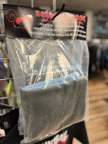 Squirrel Sack Microfiber Bag - Light Blue/grey
