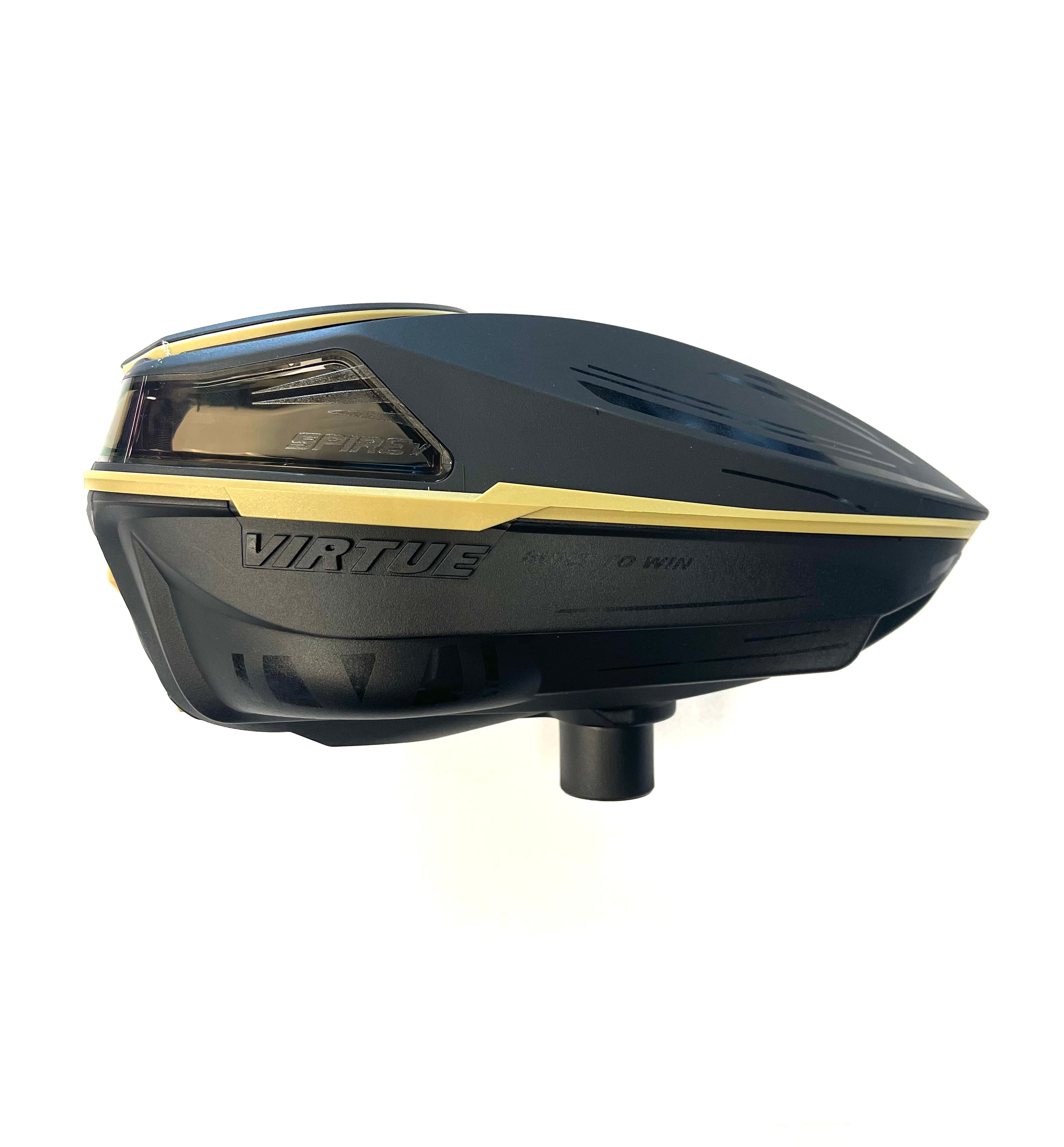 Virtue Spire 5 Paintball Loader - Black/Tan