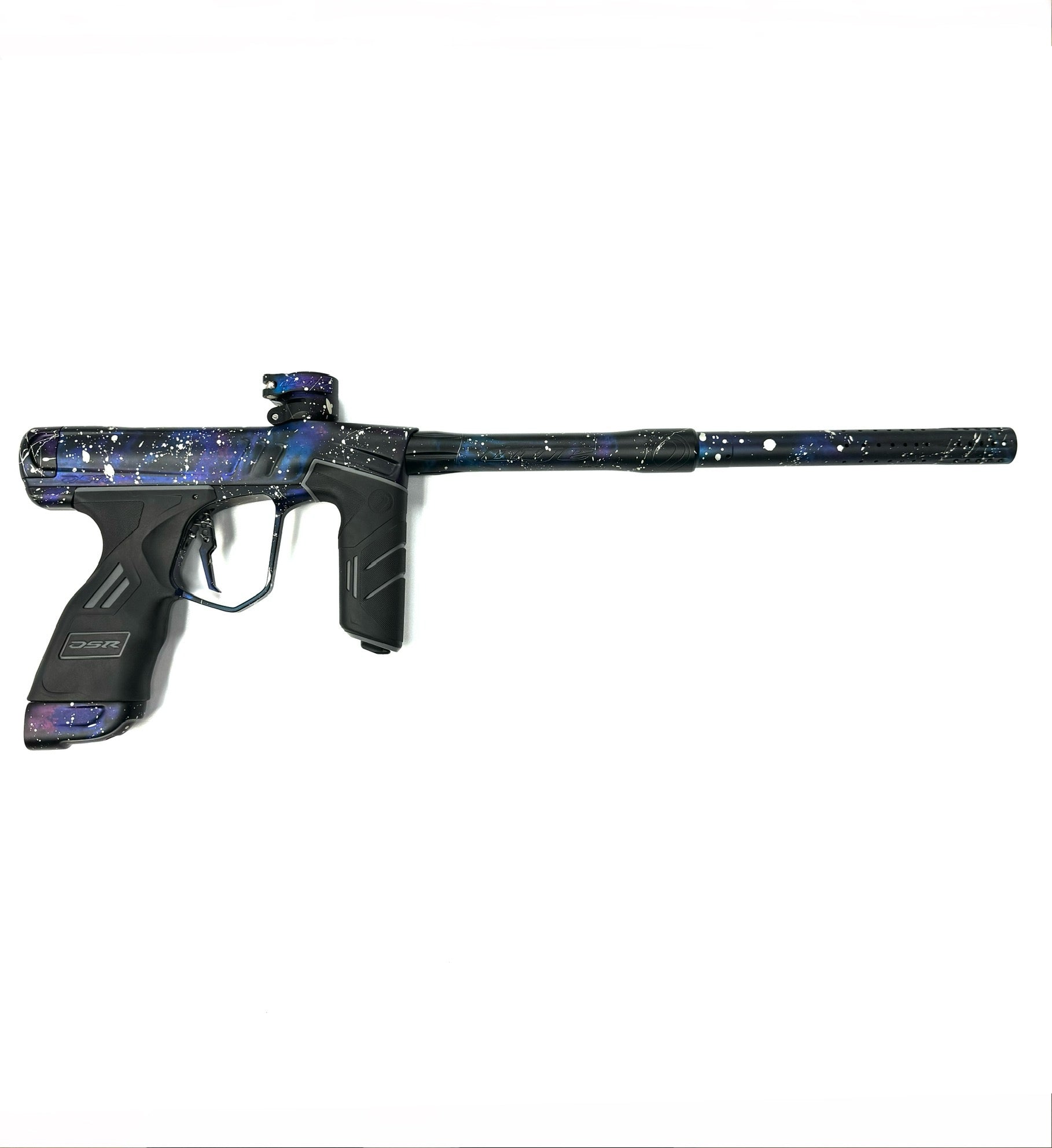 Dye DSR+ ULTIMATE Paintball Gun - LE Dust Blue/Purple Nebula