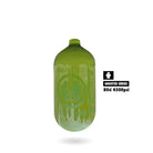 Infamous Skeleton Air "Hyperlight" GHOSTED SERIES Paintball Tank BOTTLE ONLY - Olive - 80/4500 PSI