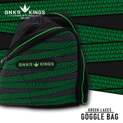 Bunker Kings Supreme Goggle Bag - Lime Laces