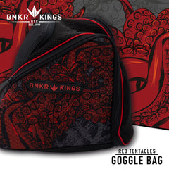 Bunker Kings Supreme Goggle Bag - Red Tentacles