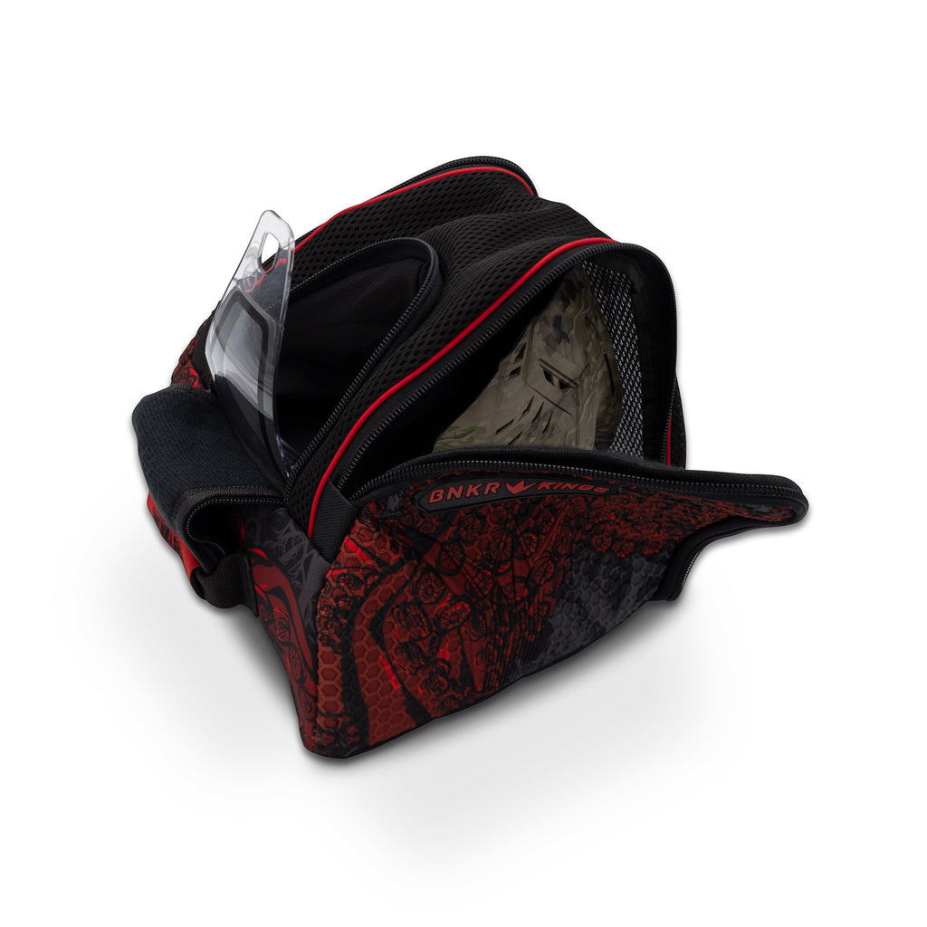 Bunker Kings Supreme Goggle Bag - Red Tentacles