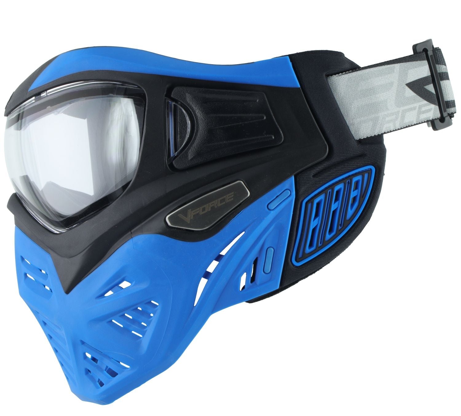 V-Force Grill 2.0 Paintball Mask - Azure (Black/Blue)