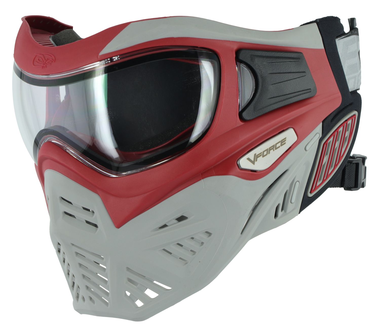 V-Force Grill 2.0 Paintball Mask - Dragon (Red/Grey)