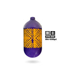 Infamous "Hypno" Skeleton Air Hyperlight Paintball Tank (Bottle Only) - Purple - 80ci / 4500psi