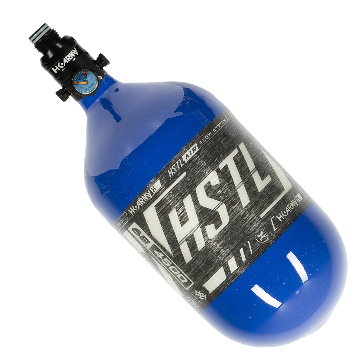 HK Army HSTL Carbon Fiber Tank - V2 Pro Reg - 68/4500 PSI - Blue