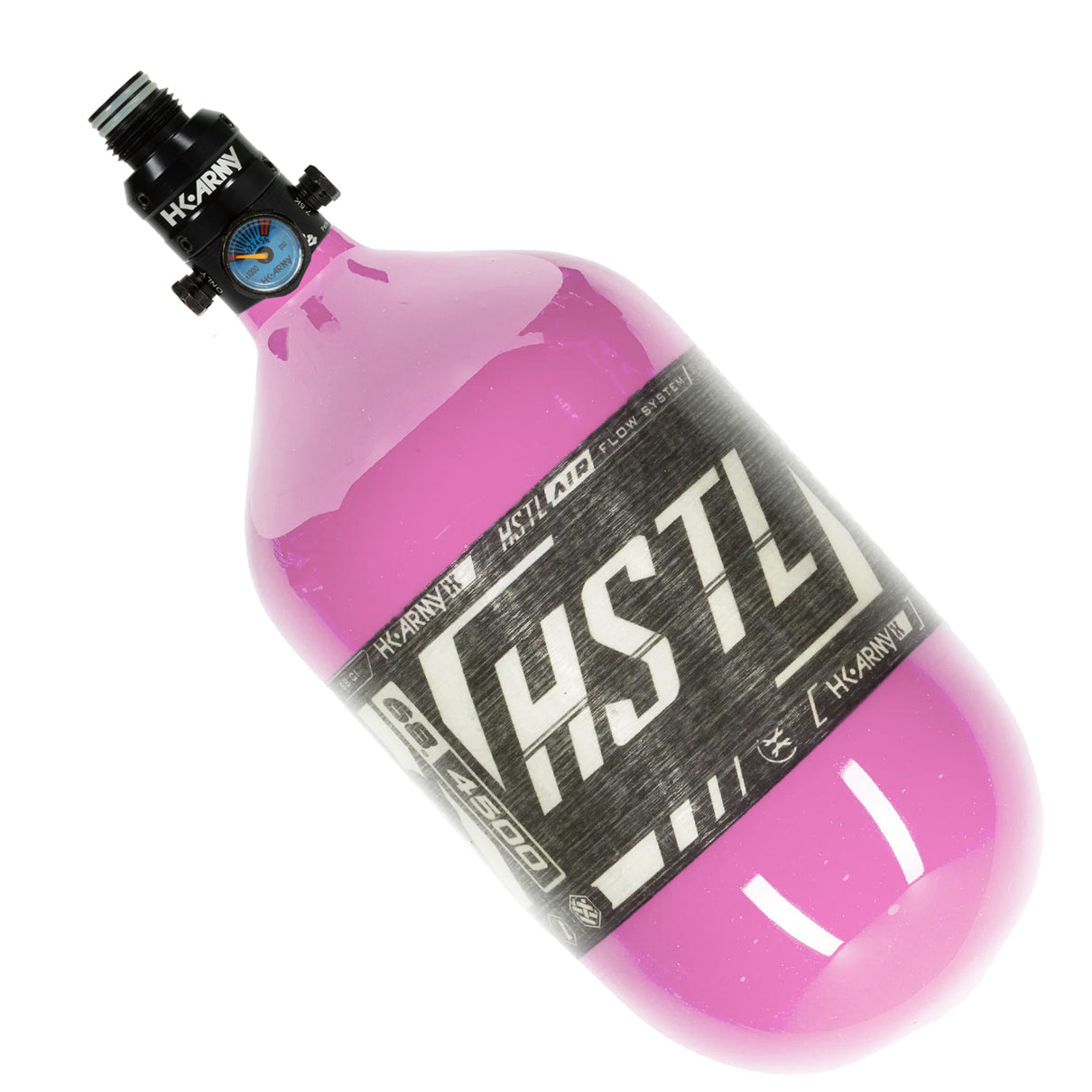 HK Army HSTL Carbon Fiber Tank - V2 Pro Reg - 68/4500 PSI - Pink