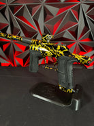 Used Planet Eclipse LV2 Paintball Gun - LE Polished Black/Gold Splash