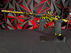 Used Planet Eclipse LV2 Paintball Gun - LE Polished Black/Gold Splash