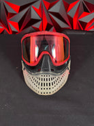 Used JT Proflex Paintball Mask - OG Red Frames & OG Clear Bottoms