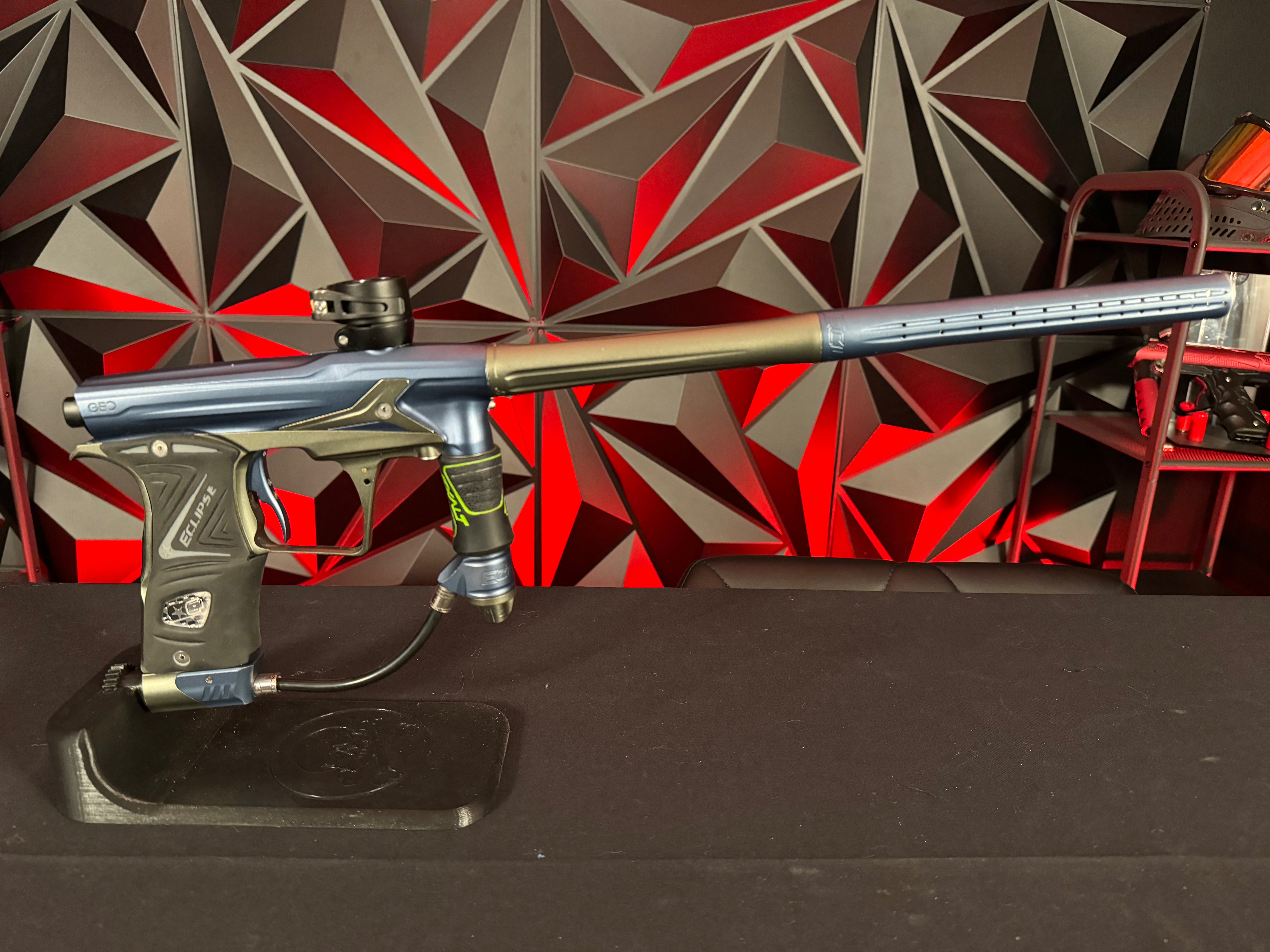Used Eclipse Geo 3 Paintball Gun Blue/Grey Punishers Paintball