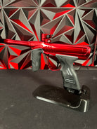 Used Dye DSR+ Paintball Gun - Polished Red/Black w/ IM Pro Kit