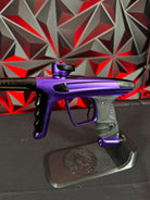 Used DLX Luxe X Paintball Gun - Dust Purple/Polished Black