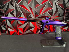 Used DLX Luxe X Paintball Gun - Dust Purple/Polished Black