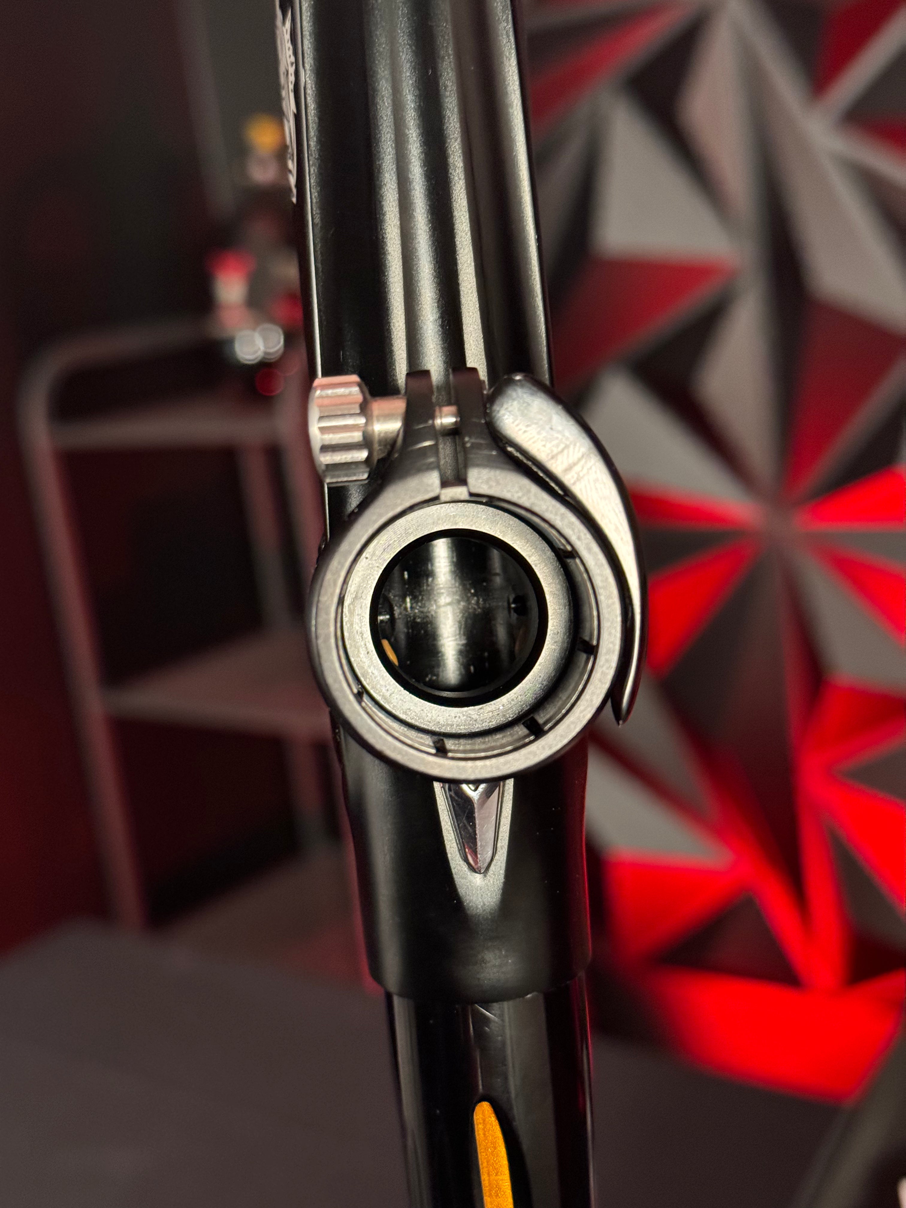 Used DLX TM40 Paintball Gun Black w/Custom Engraving