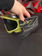 Used JT Proflex Paintball Mask Frame - Olive w/Smoke Lens