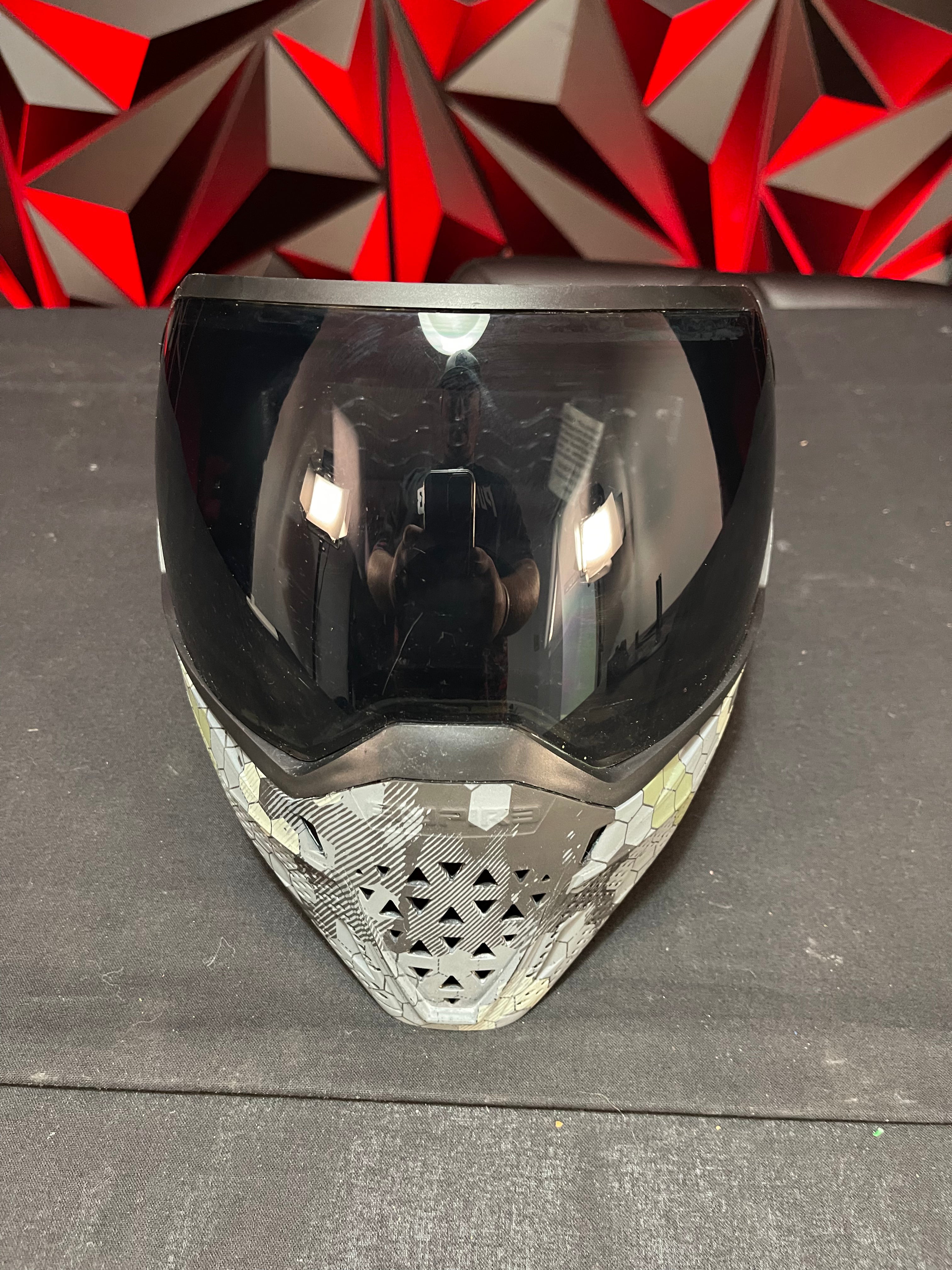 Used Empire EVS Paintball Mask - Hex Camo